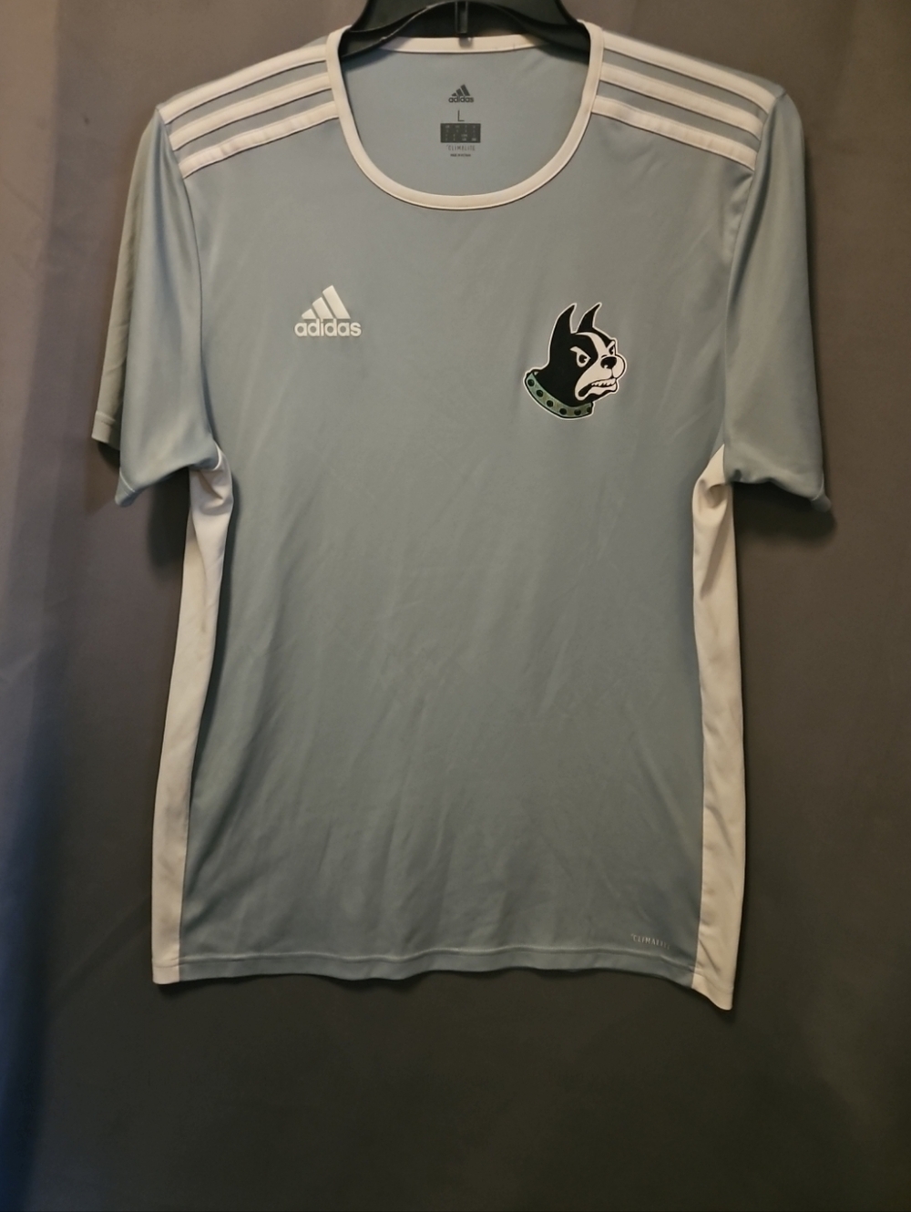 Adidas Wofford Terriers Light Blue & White Jersey with Logo